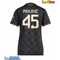 Bayern Munich Aleksandar Pavlovic #45 Replica Third Shirt Ladies 2025-26 Short Sleeve